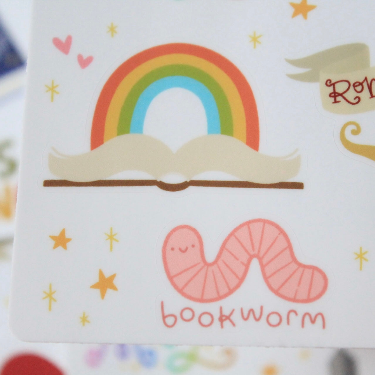 Bookish Vinyl Sticker Sheet