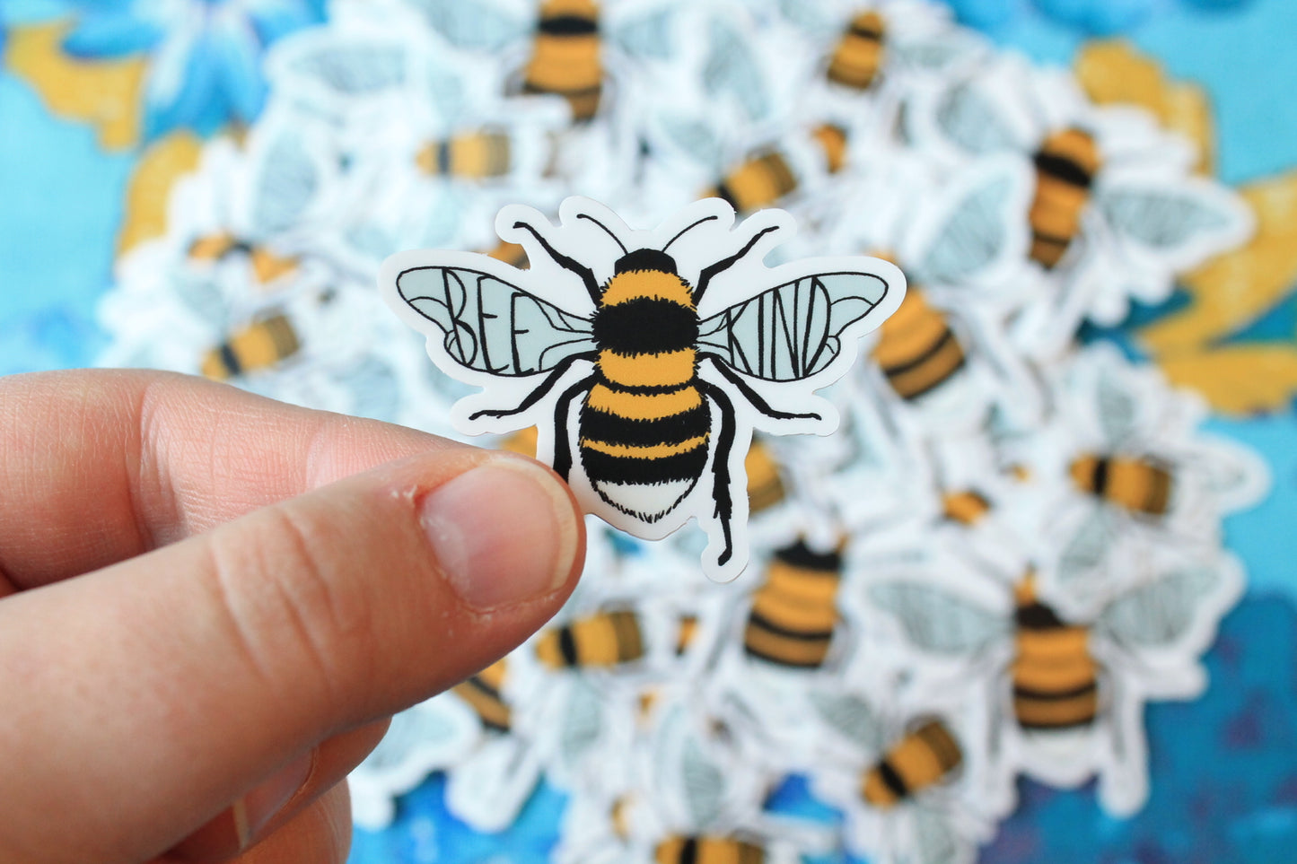 Bee Kind Vinyl Sticker