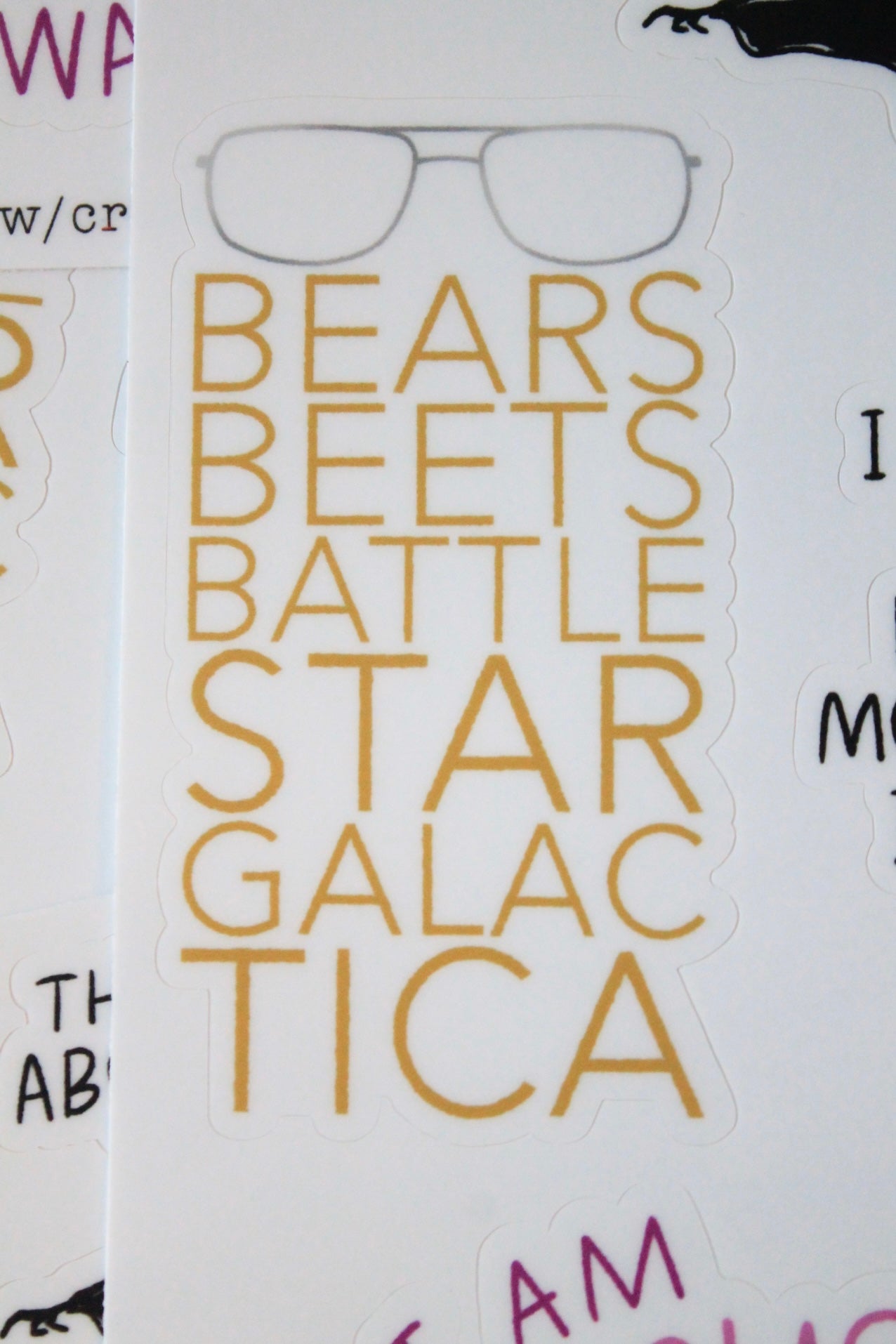 The Office Quotes, Vinyl Sticker Sheet