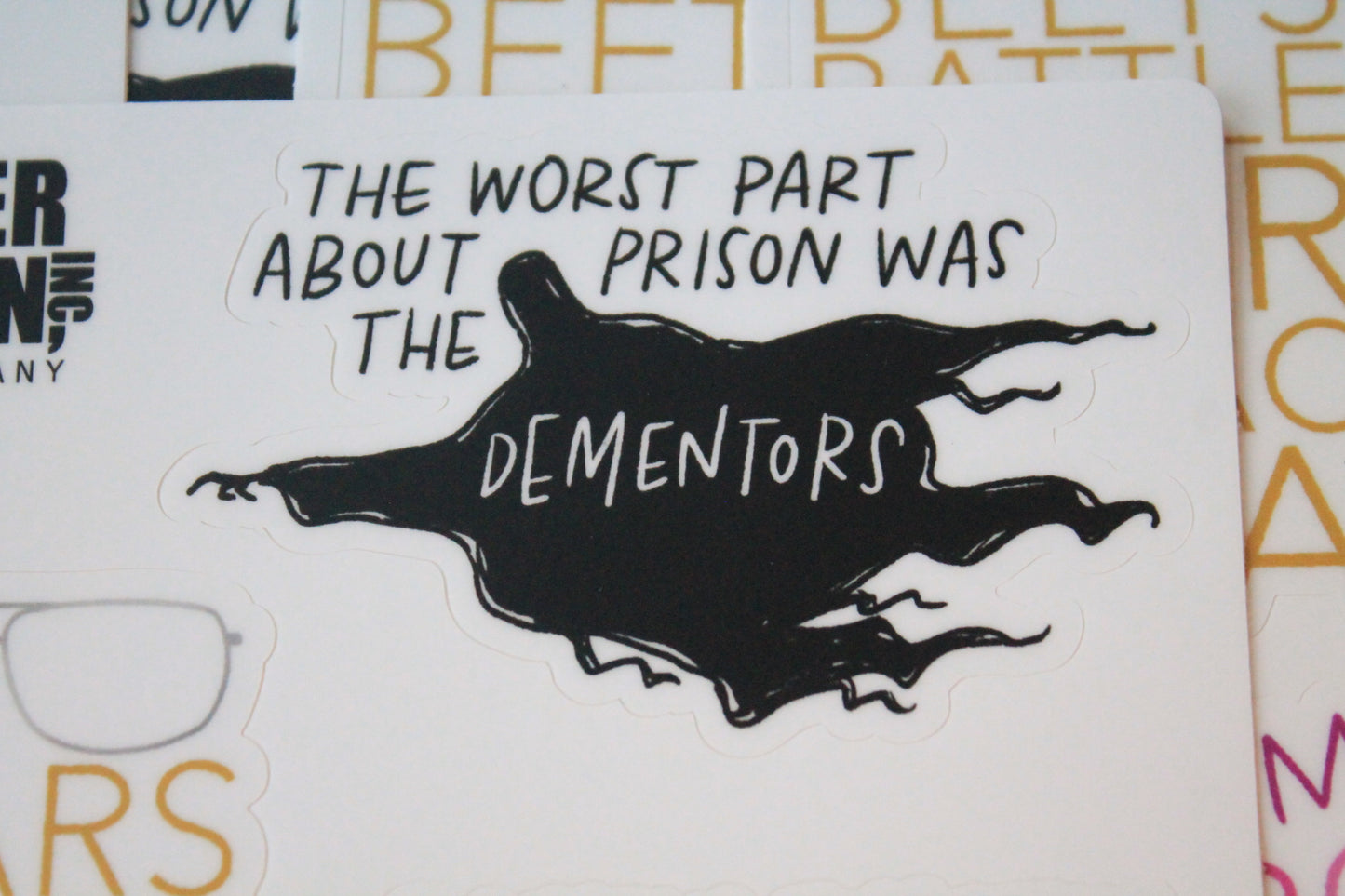 The Office Quotes, Vinyl Sticker Sheet