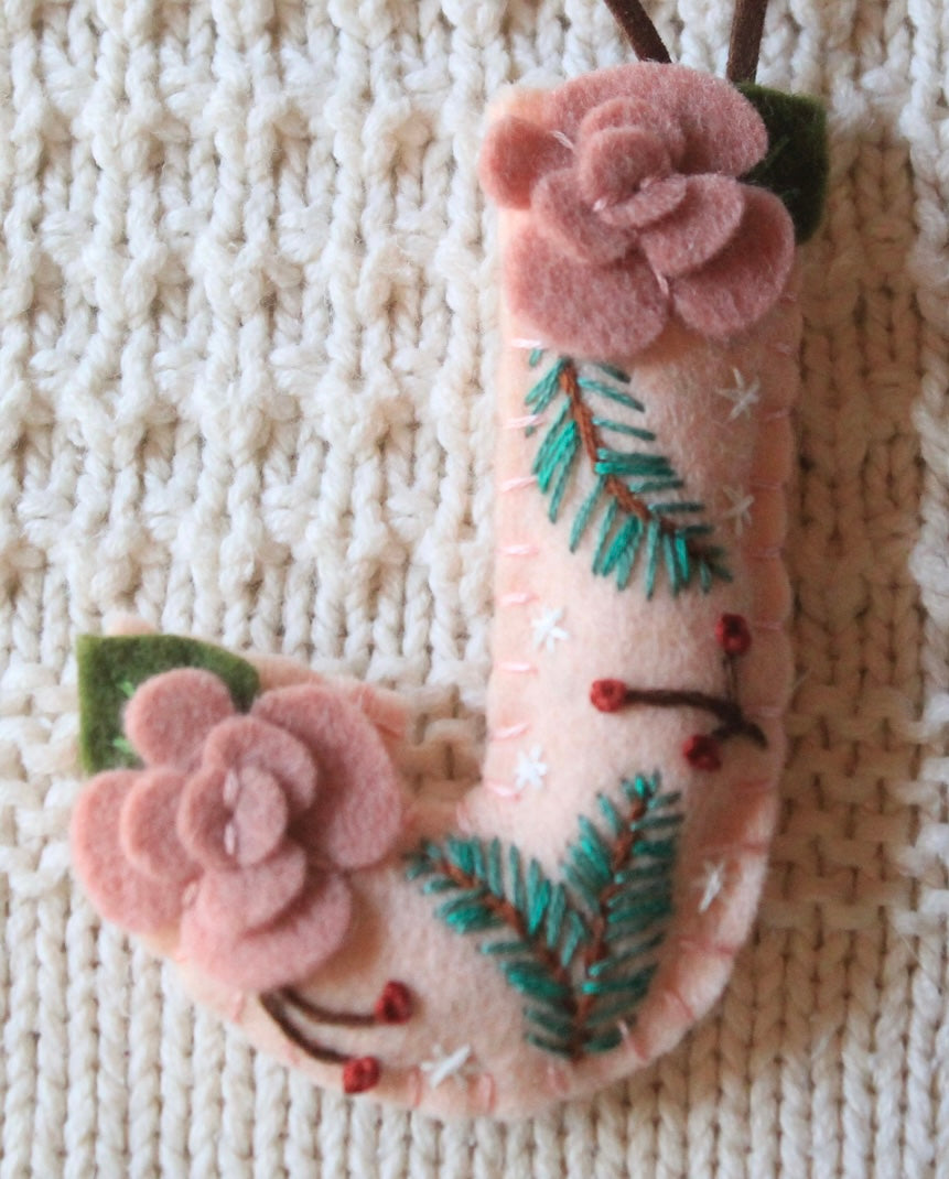Monogram Ornament Felt Packs