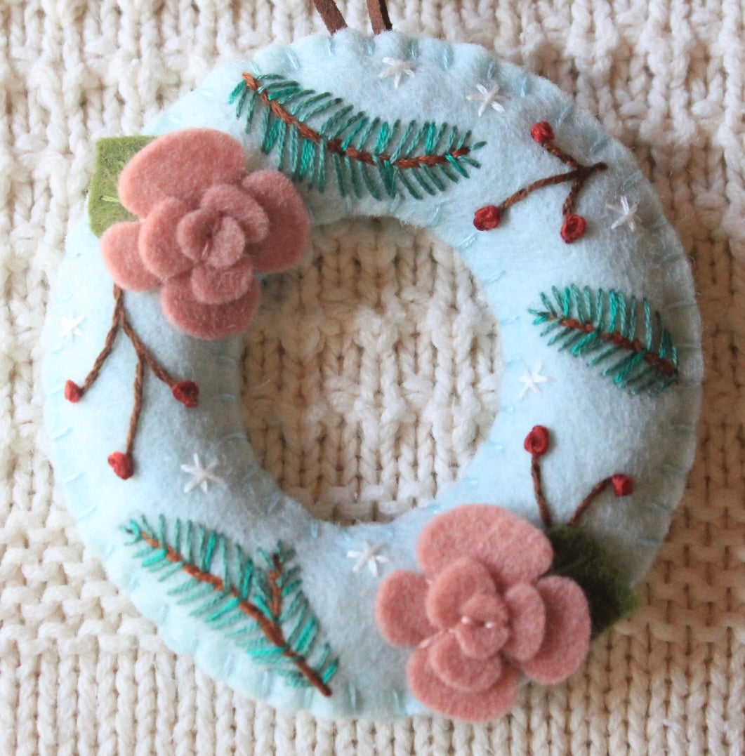 Monogram Ornament Felt Packs