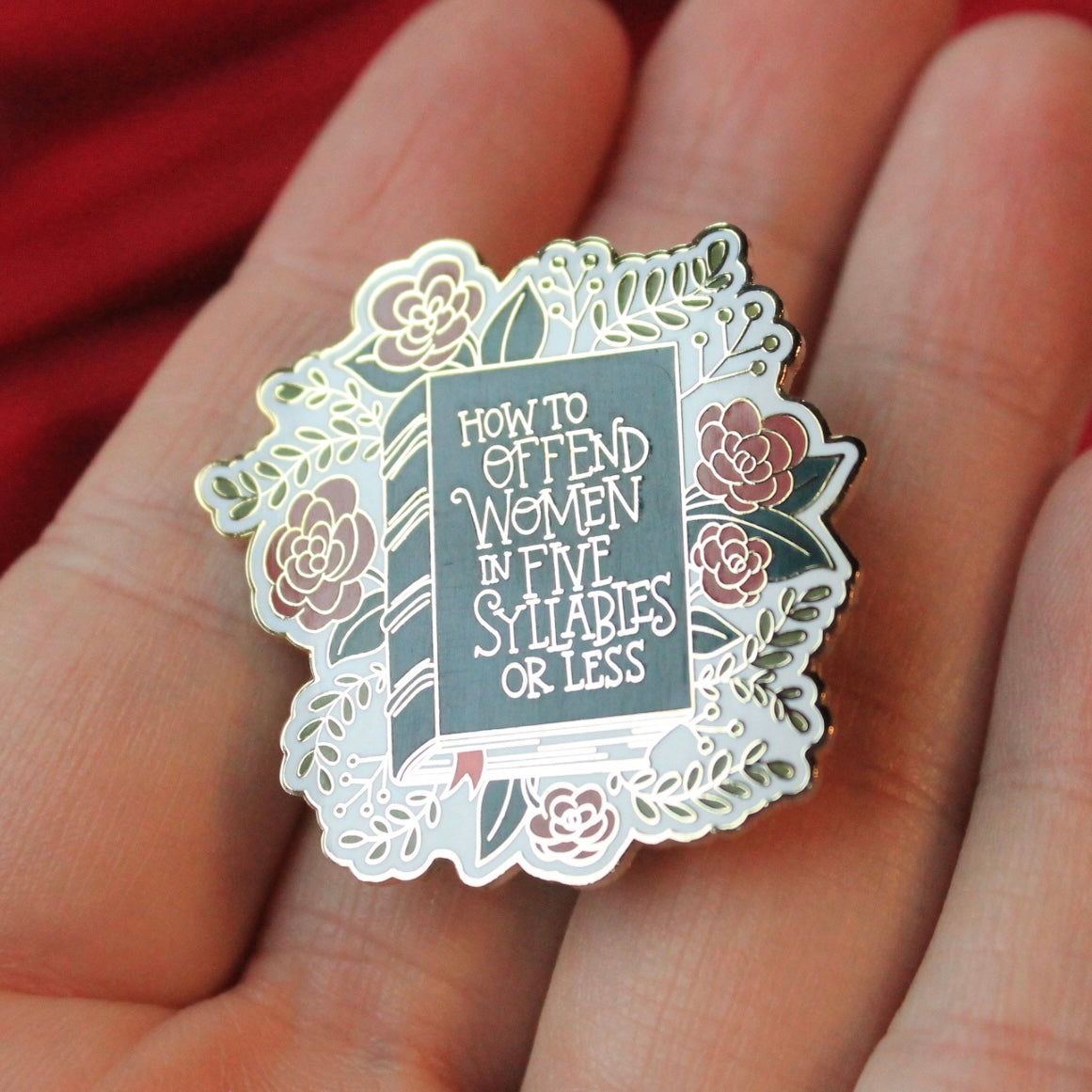 How to Offend Women, Swan Princess Enamel Pin