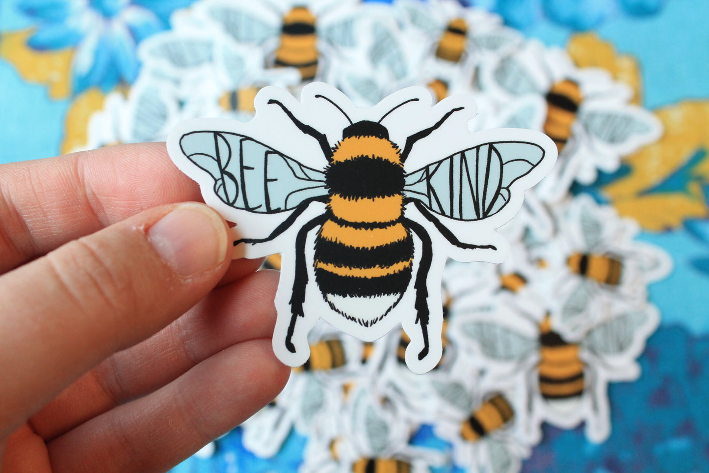 Bee Kind Vinyl Sticker