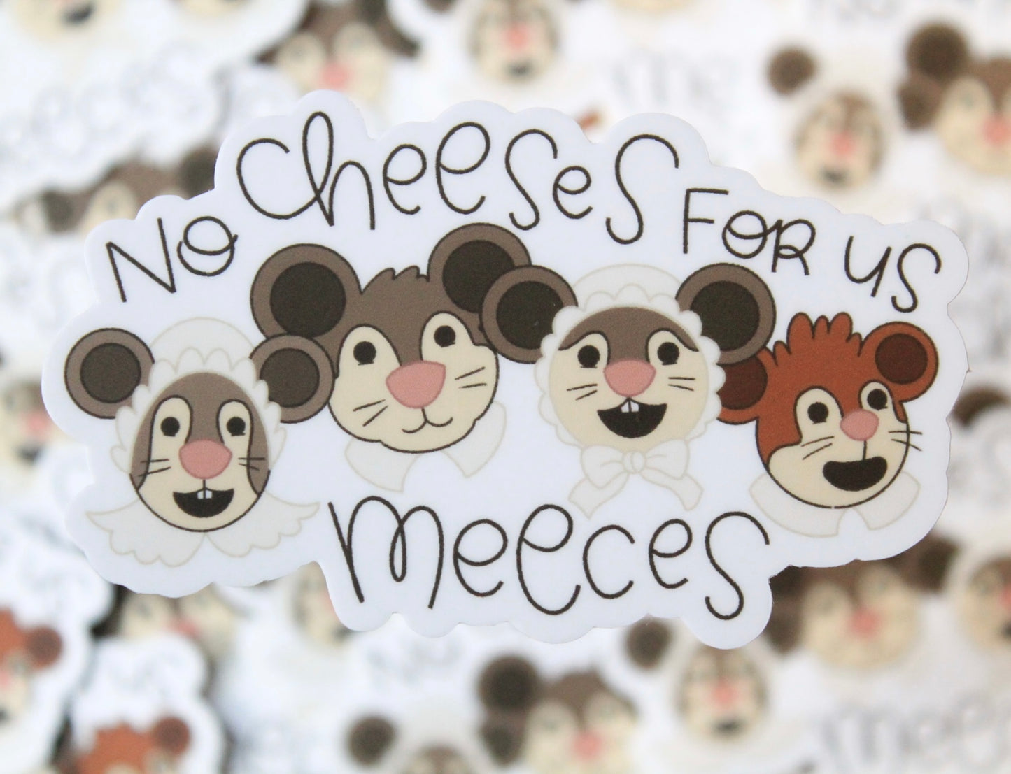Muppet Christmas Carol, Rizzo, Meeces, Kermit Vinyl Stickers