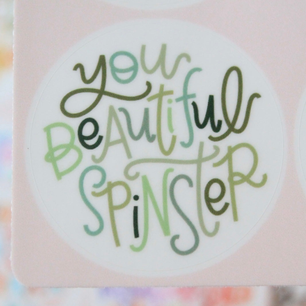 Leslie Knope Compliments, Galentine, Parks and Rec Vinyl Sticker Sheet