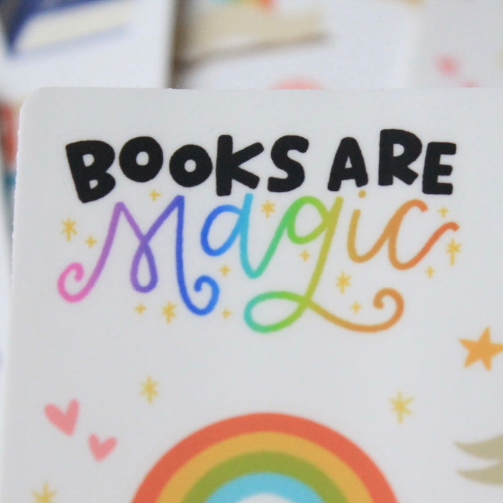 Bookish Vinyl Sticker Sheet
