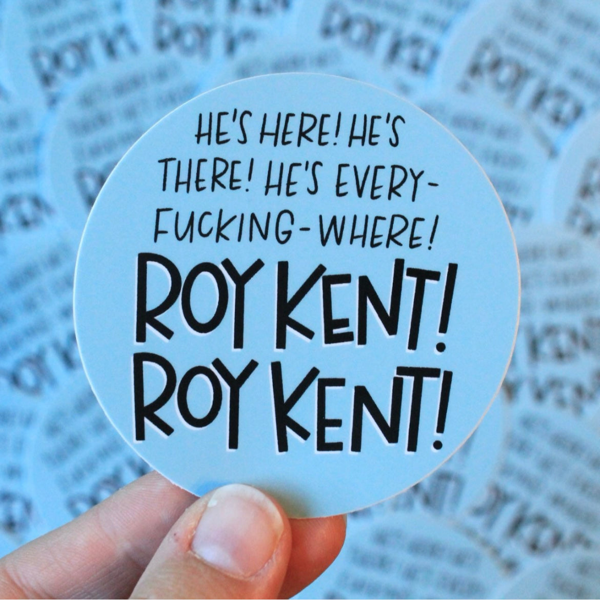 Be a Goldfish, Roy TL Vinyl Stickers