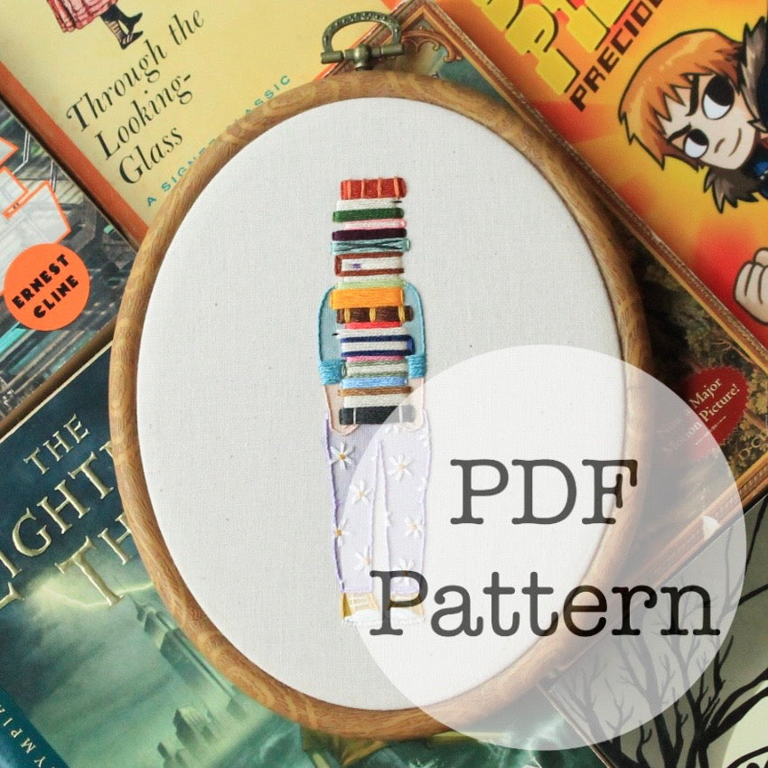PDF Embroidery Pattern: To Be Read