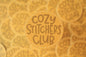 Cozy Stitchers Club Vinyl Sticker