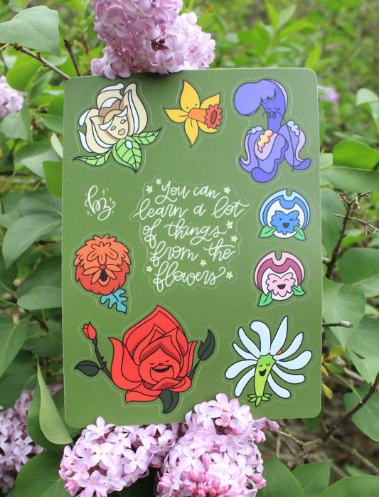 Golden Afternoon, Alice Vinyl Sticker Sheet