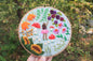 Fairy Garden Hand-Embroidered Hoop