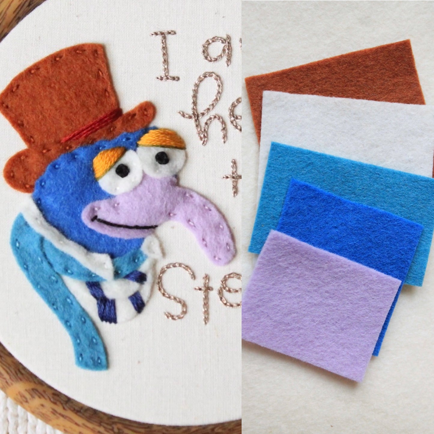 Muppet Christmas Felt Packs Made-to-Order