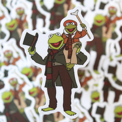 Muppet Christmas Carol, Rizzo, Meeces, Kermit Vinyl Stickers
