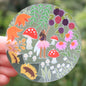 Fairy Garden Clear Vinyl Sticker