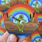 Rainbow Connection Kermit Refrigerator Magnet
