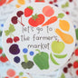 Farmer’s Market Vinyl Sticker