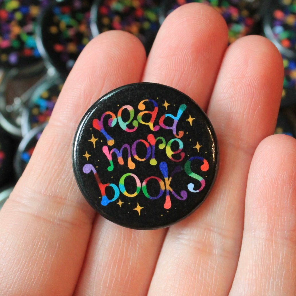 Read More Books Pinback Button