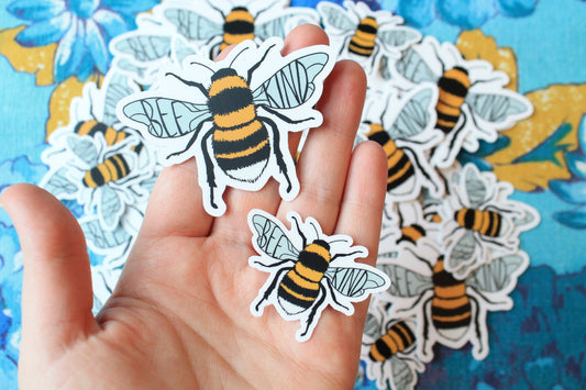 Bee Kind Vinyl Sticker