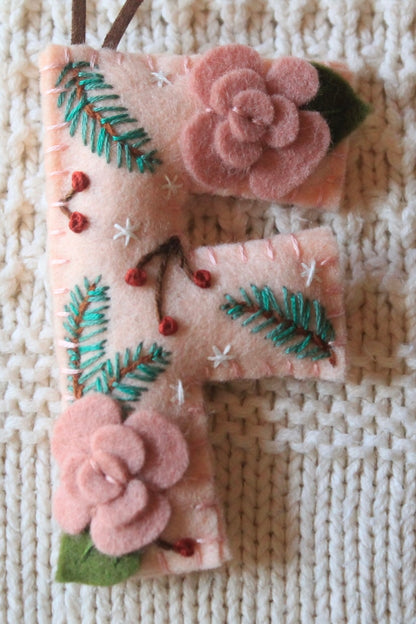 Monogram Ornament Felt Packs