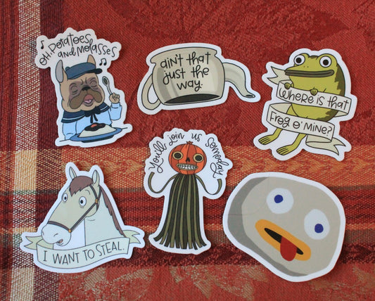 Over the Garden Wall Vinyl Stickers
