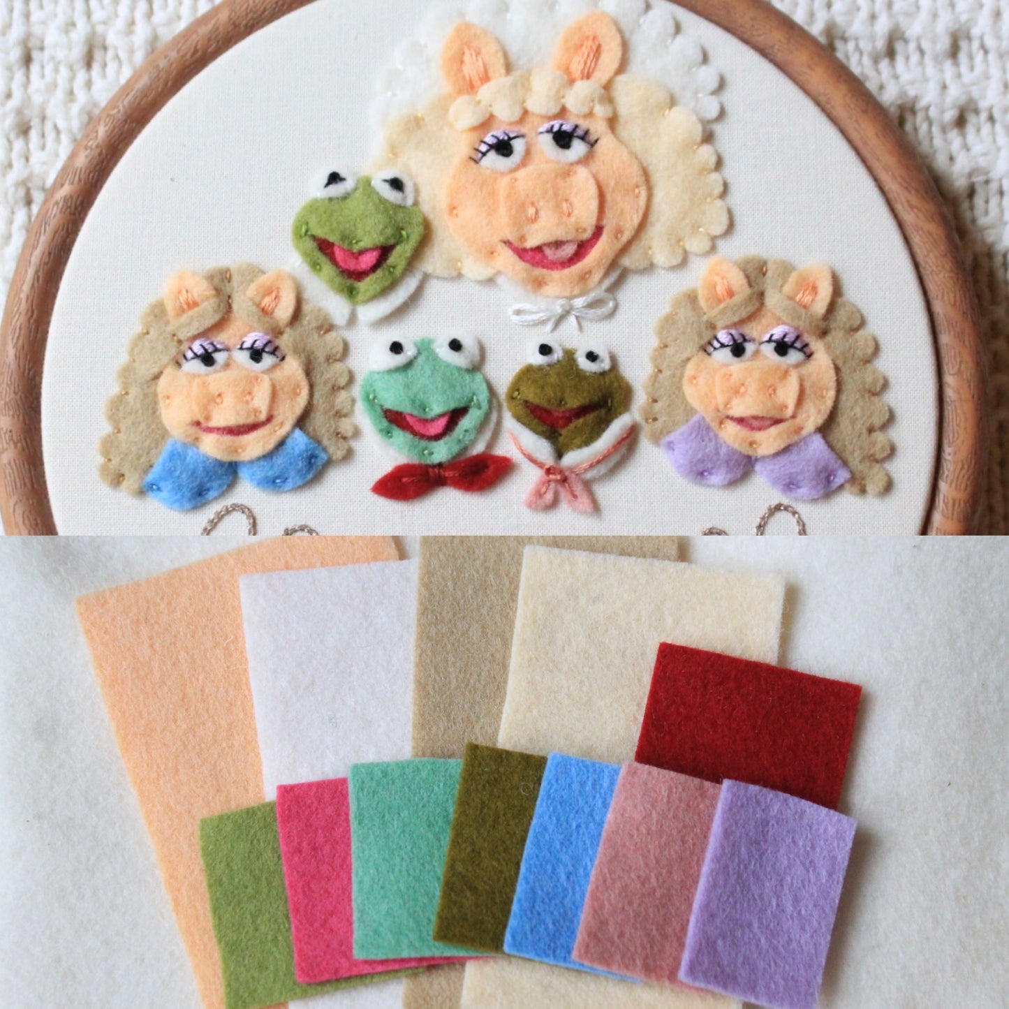 Muppet Christmas Felt Packs Made-to-Order
