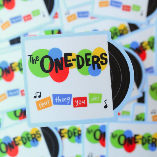 That Thing You Do, Oneders Record Vinyl Sticker