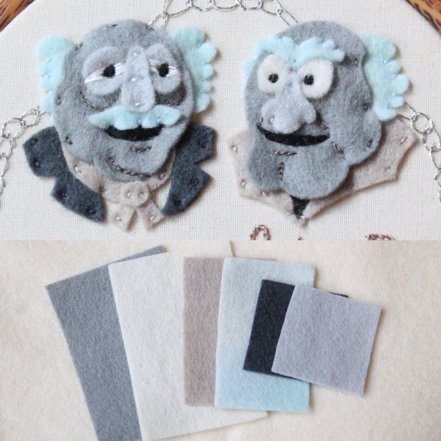 Muppet Christmas Felt Packs Made-to-Order