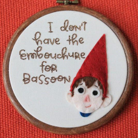 Wirt Embroidered Hoop