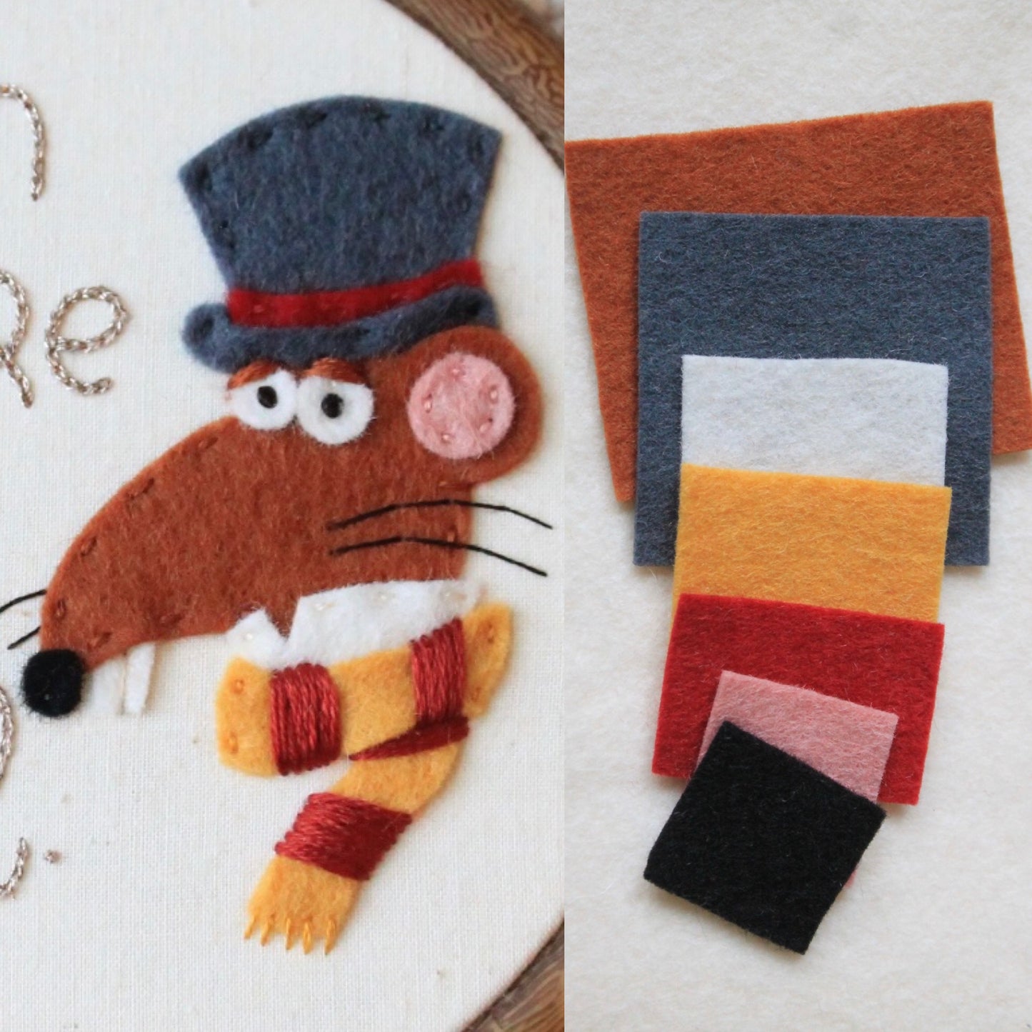 Muppet Christmas Felt Packs Made-to-Order