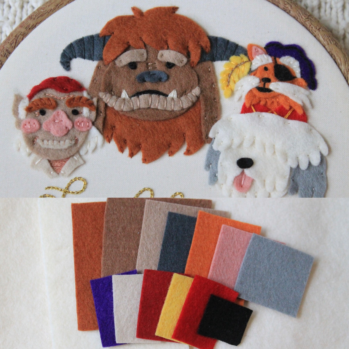 Labyrinth Felt Packs Made-to-Order