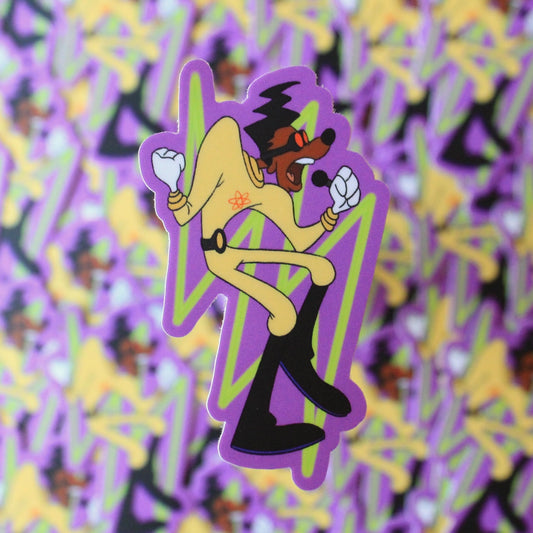 Powerline, A Goofy Movie Vinyl Sticker