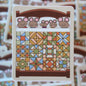 Mouse Family Quilt Vinyl Sticker