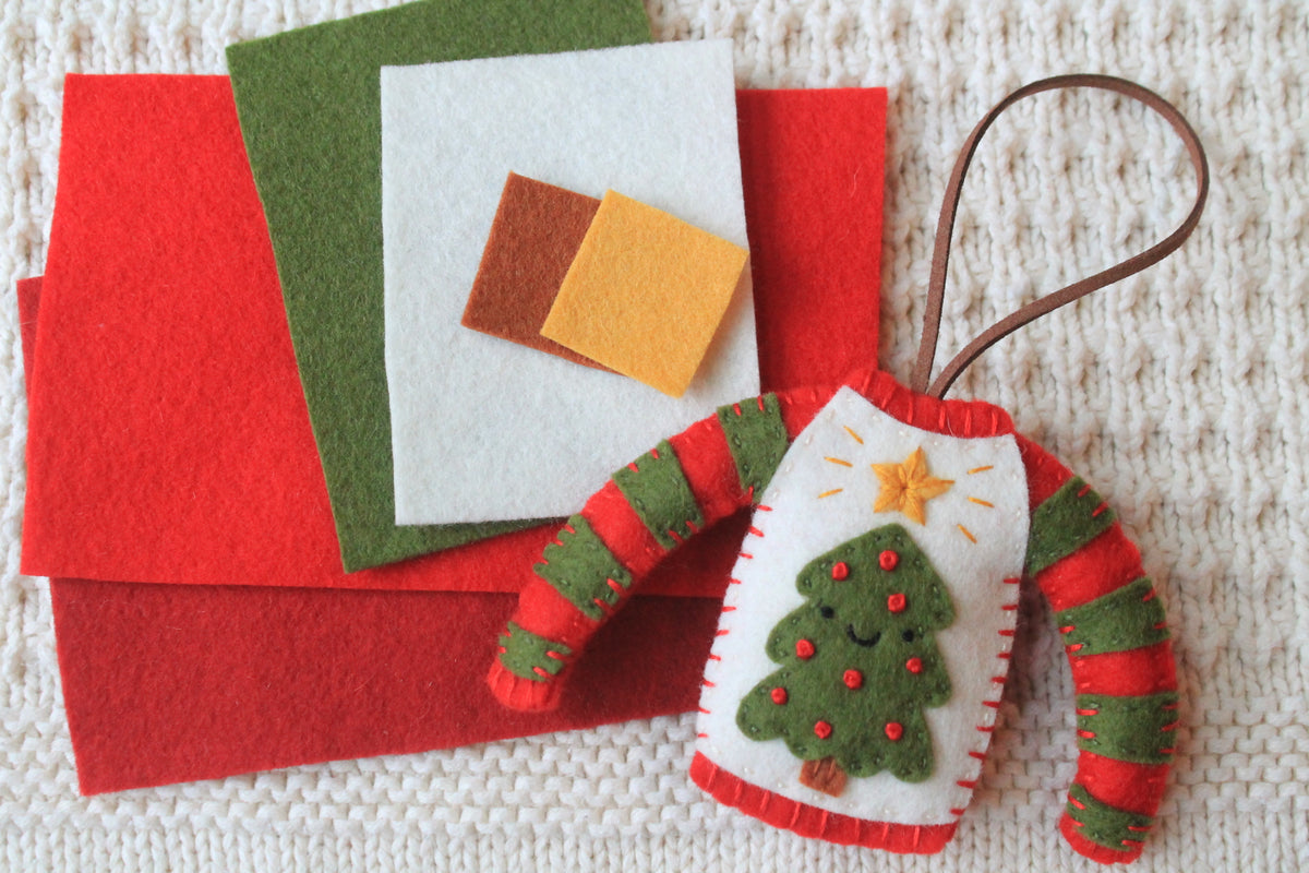 Christmas Sweater Felt Packs