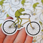 Kermit Bicycle Refrigerator Magnet