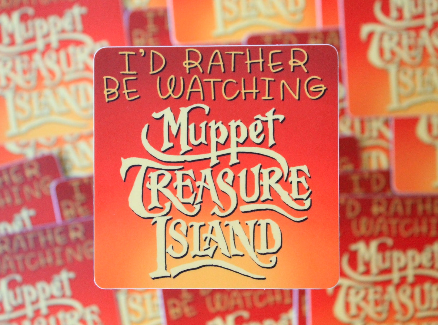 Muppet Treasure Island Vinyl Stickers