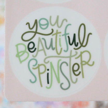 Leslie Knope Compliments, Galentine, Parks and Rec Vinyl Sticker Sheet