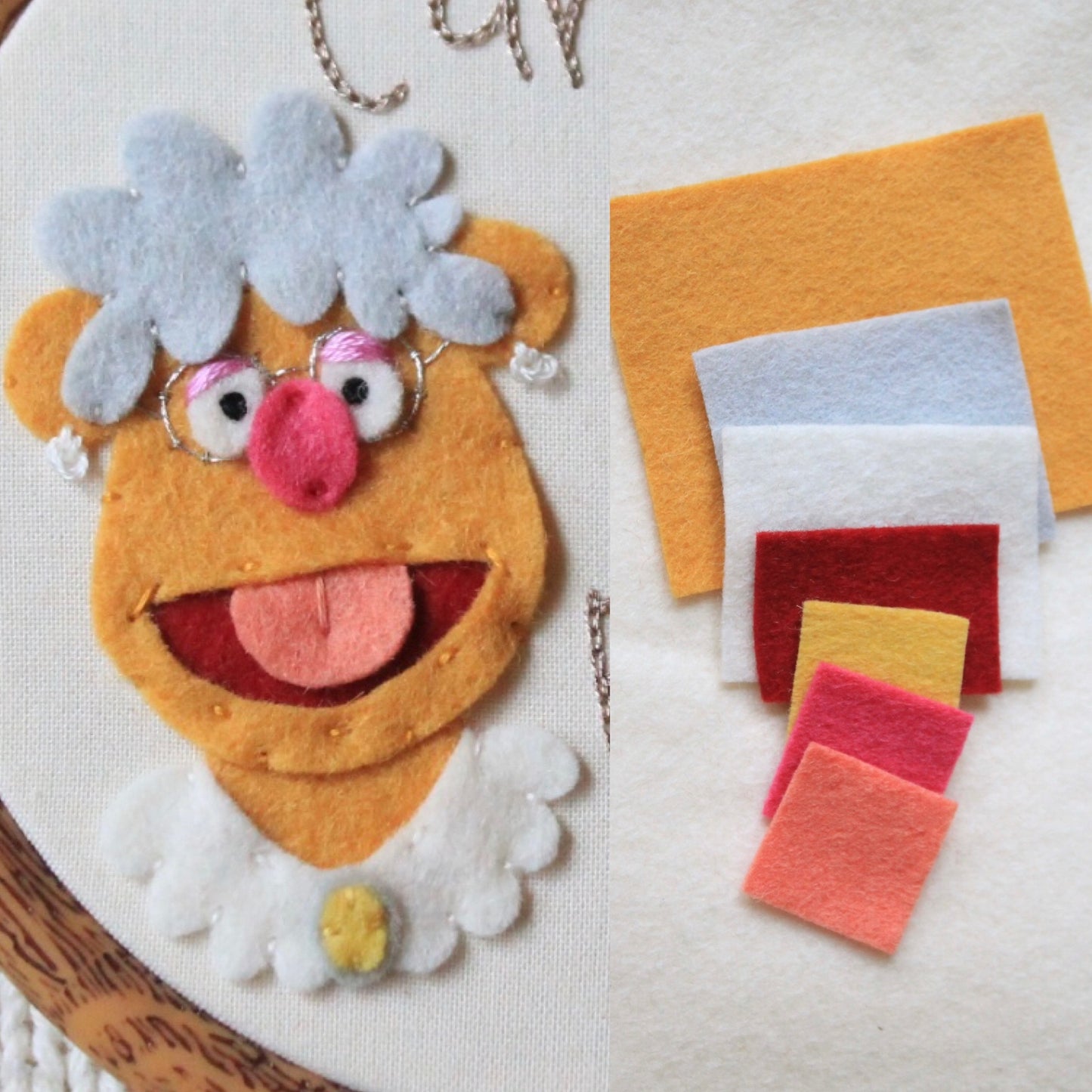 Muppet Christmas Felt Packs Made-to-Order