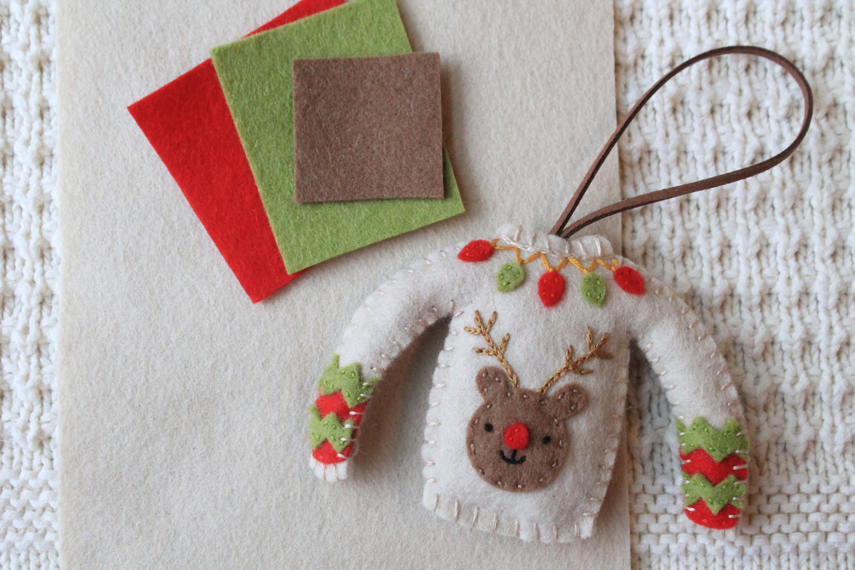 Christmas Sweater Felt Packs