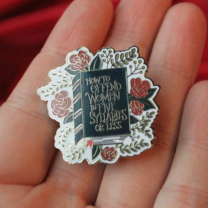 How to Offend Women, Swan Princess Enamel Pin