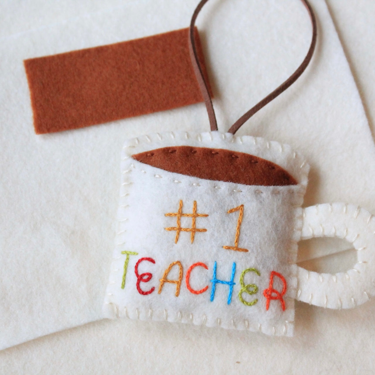 Teacher Ornament Felt Packs