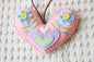 Felt Hand-Embroidered Ornaments, Ready to Ship!