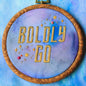 Boldly Go Embroidered Hoop