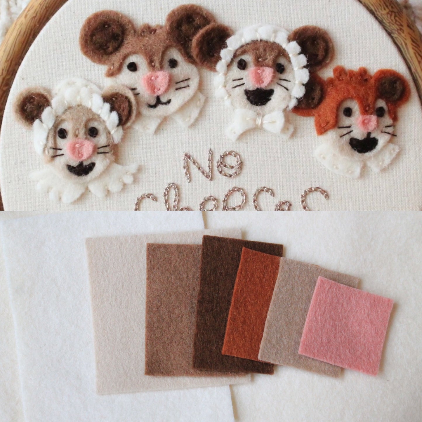 Muppet Christmas Felt Packs Made-to-Order
