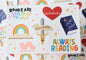 Bookish Vinyl Sticker Sheet