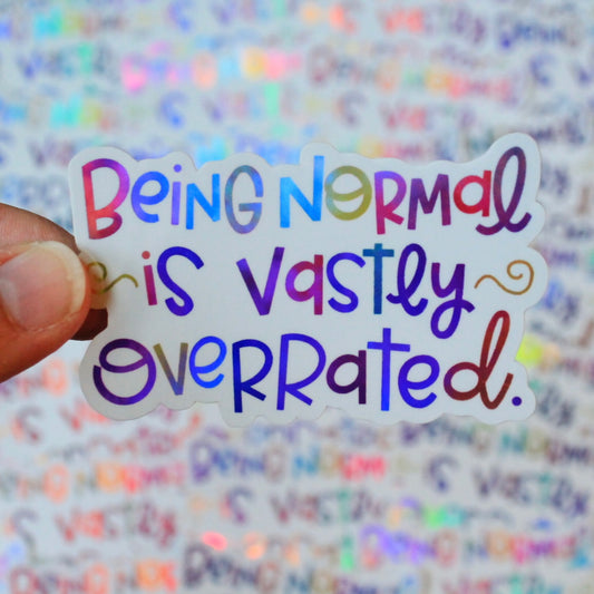 Being Normal is Vastly Overrated, Halloweentown Holo Vinyl Sticker
