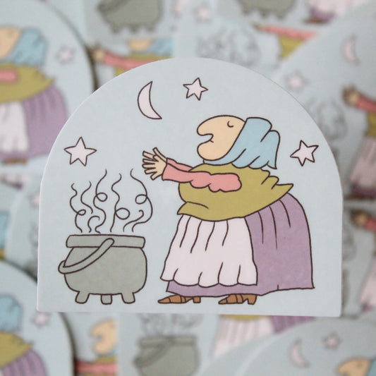 Strega Nona Vinyl Sticker