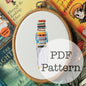 PDF Embroidery Pattern: To Be Read