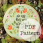 PDF Embroidery Pattern: Wander, LotR