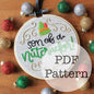 PDF Embroidery Pattern: Son of a Nutcracker, Elf